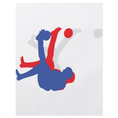 bicycle kick icon flyers by TomaniacLines