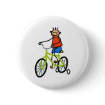 Bicycle Kid Pins