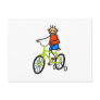 Bicycle Kid Postcard