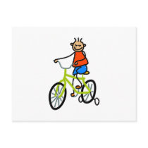 Bicycle Kid postcards