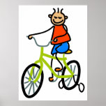 Bicycle Kid Poster