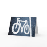 Bicycle Lane Greeting Card