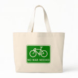 Bicycle No War Needed Products Canvas Bags