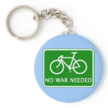 Bicycle No War Needed Products Key Chains