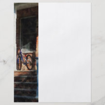 Bicycle on Porch Full Color Flyer