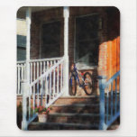 Bicycle on Porch Mousepad