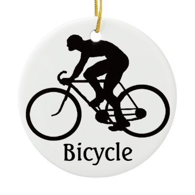 Bicycle Ornament by pasdequatre
