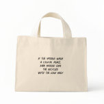 Bicycle Philosophy Canvas Bag