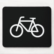 'Bicycle' Pictogram Mousepad
