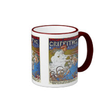 Bicycle Poster Advertisement: Griffiths Cycles Coffee Mug