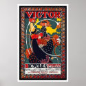 Bicycle Poster:  Victor Bicycles - William Bradley posters