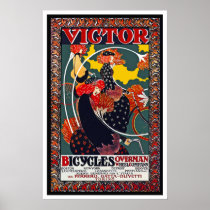 Bicycle Poster:  Victor Bicycles - William Bradley