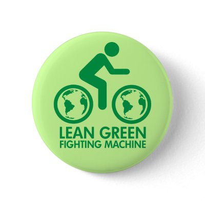 Bicycle Recycle Green by Zerotees