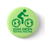 Bicycle Recycle Green buttons