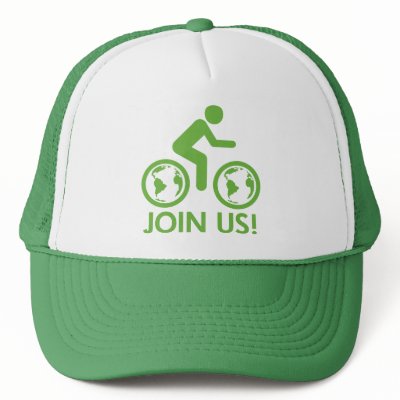 Bicycle Recycle Green Join by Zerotees