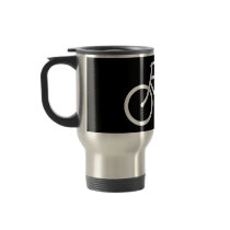 bicycle silhouette mug