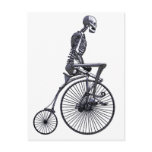 Bicycle Skeleton Postcard