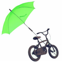 bicycle + umbrella
