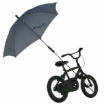 bicycle + umbrella photo cutout