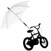 bicycle + umbrella