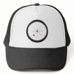 Bicycle wheel mesh hat