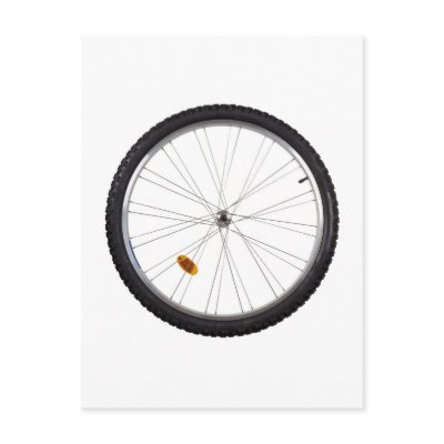 Bicycle wheel postcards by joxxxxjo