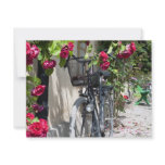 Bicycles and roses in Sweden Personalized Announcements