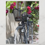 Bicycles and roses in Sweden Personalized Flyer