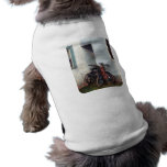 Bicycles in Yard Pet Tee Shirt