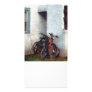 Bicycles in Yard Customized Photo Card