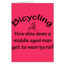 Bicycling Greeting Cards