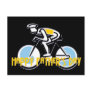 Bicyclist - Happy Father's Day Post Card