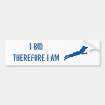 Bid Bumper Sticker