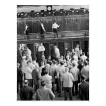 Bidding on Grain Futures, 1939 Postcards