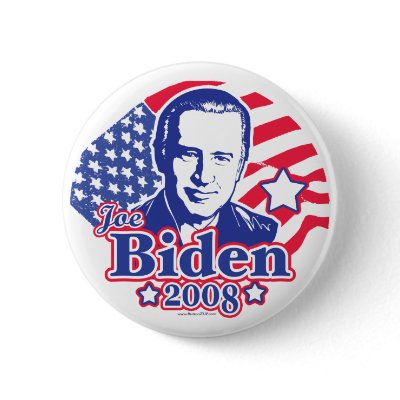 Biden 2008 Button  by buttonZup