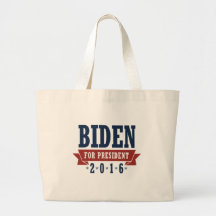 BIDEN 2016 CERTIFIED RIBBON -.png Canvas Bag