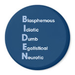 Biden Acronym Refrigerator Magnet