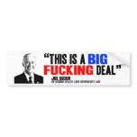 Biden bumper stickers