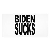 Biden Sucks Personalized Photo Card