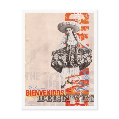 Bienvenidos postcard by KareemRizk