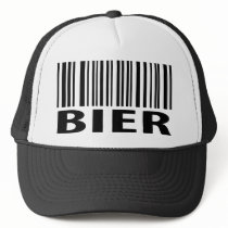 Bier barcode icon mesh hats