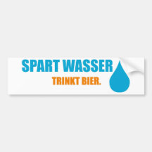 Bier Bumper Stickers