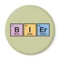 Bier made of Elements magnets