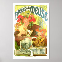 Bières de la Meuse, Alphonse Mucha