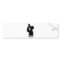 Biertrinker icon bumper stickers