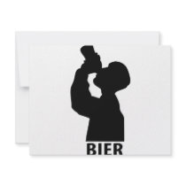 Biertrinker icon personalized announcements