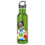 Biewer Yorkie Polka Dot Cup 710 Ml Water Bottle