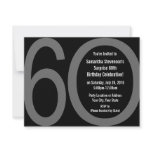 Big 6-0 Party Invitations