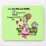 Big and Hard Naughty Christmas mousepads