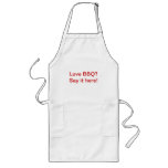 Big and Tall BBQ apron